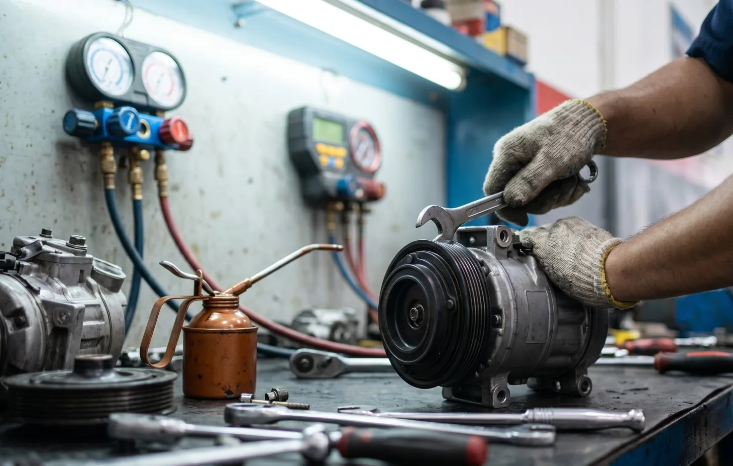 Servis & Ganti Kompresor